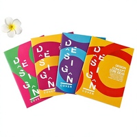 Carnet en papier kraft personnalisé avec reliure sans fil - Bloc-notes d'entreprise et cadeau sur mesure pour étudiants