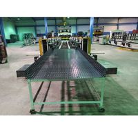 Trous perforés réglables de largeur automatique de 200 à 1000mm Rouleau de chemin de câbles en acier galvanisé formant la machine
