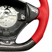 Volant en fibre de carbone véritable V8carbon pour B8 E36, accessoires de voiture, pièces automobiles, modification, style sport racing, personnalisé