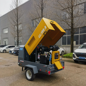 Chất lượng cao 5m3/<span class=keywords><strong>min</strong></span> 8bar xách tay Trailer <span class=keywords><strong>DIESEL</strong></span> công nghiệp máy nén trục vít 85 CFM <span class=keywords><strong>DIESEL</strong></span> Máy nén khí - Product Image 6