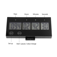 J & R Mini écran LCD électronique Portable de table 7 14 365 jours planificateur d'événements rappel Programmable compte à rebours numérique