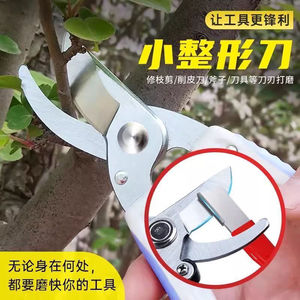 New <b>Knife</b> <b>Sharpener</b> Diamond Head Multi Grit Stainless Steel Manual Sharpening Tool For Home Kitchen Outdoor Garden Use - Product Image 3