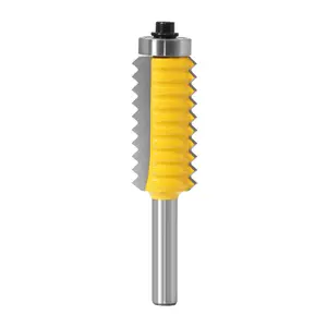 8Mm Shank Ngón Tay Doanh Keo Phay Cutter Lớn Lên Bảng Điều Khiển V Doanh Router Bits Cho Gỗ Mộng Đồ Gỗ Nón Tenoning bit C08-247