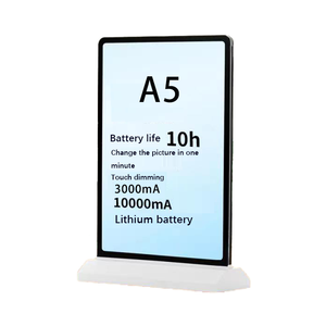Tablero de menú luminoso de carga A4A5 de doble cara, cartel de escritorio, etiqueta de precio, caja de luz para publicidad - Product Image 1