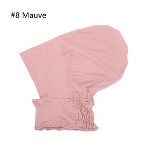 Nuevo Gorro Elástico Cómodo y Suave de un Solo Color, Versátil y Práctico, Gorro de Cuello para Mujer de Algodón Mercerizado de Alta Elasticidad - Product Image 5