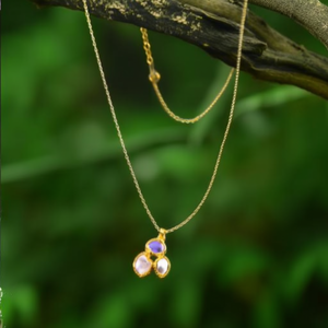 Collar con Colgante Fino E035-200-006F - Product Image 3