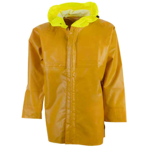 <strong>Nylon</strong> PVC <strong>Raincoat</strong> for Fishermen Waterproof Rain Coat Sea Ship Use Sealed Anti-Contamination Top Jacket Stain-resistant Shirt - Product Image 2
