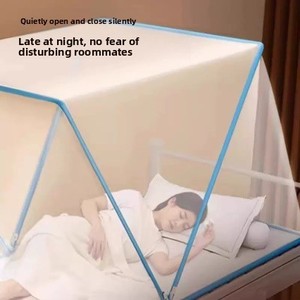 Mosquito Net Home 2025 New Installation-free Foldable Full Cover Portable Bedroom Student Dormitory Single <strong>Bed</strong> - Product Image 1