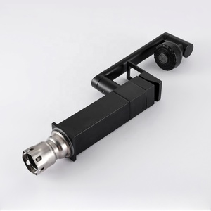 Phổ biến quý ông đen 360 độ xoay 304 thép không gỉ lưu vực Mixer vòi với hai chế độ xả nước vòi - Product Image 3