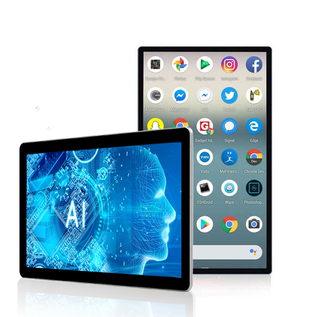 New 27 32 43 Inch 1920x1080 Android System Wall Mounted Waterproof Industrial Capacitive Touch Screen Monitor for Business Use