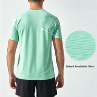 Camiseta Deportiva Premium Personalizada para Hombre, Elástica en 4 Direcciones, Absorbe la Humedad, Secado Rápido, 89% Poliéster, 11% Elastano