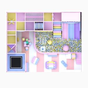 Attrezzature per Parchi Giochi Morbidi Personalizzate di Alta Qualità, Set Commerciali per Bambini con Piscina di Palline - Product Image 5