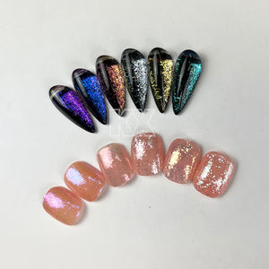 カスタムロゴ虹色のルーズスパークルシャインクリスタルダイヤモンドパールグリッターピグメントパウダー - Product Image 4