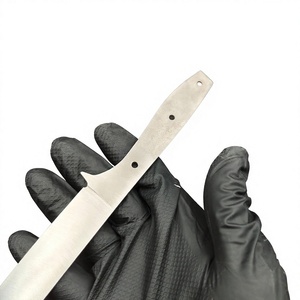 DIY OEM Jexa Fingerschutz-Steakmesser Klinge aus wärmebehandeltem Edelstahl für Küche und Metzgerei, 54-55 HRC, vollflächig geschliffen, 270mm - Product Image 2
