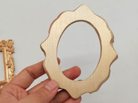 Cadres Présentoir en résine Vintage Mini Oval Baroque Antique Nail Tabletop Holder Art Decorative Wall