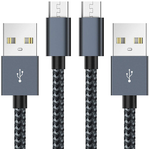 3m Nylon Micro USB Cable với 3A sạc nhanh bền cho & IOS thiết bị - Product Image 1