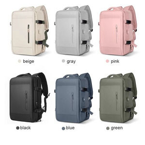 An Huy 367 đa chức năng công suất lớn du lịch hành lý túi 3 KHÁC NHAU carryon máy tính xách tay du lịch Ba lô với USB phí cổng - Product Image 5