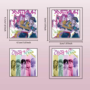 Nuevo Tatuaje Temporal Infantil de Dibujos Animados K-POP Witch Hunter Group, Adhesivo Decorativo para Brazo, Impresión por Transferencia de Agua - Product Image 3