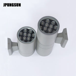 Applique murale extérieure moderne noire Ip65 <span class=keywords><strong>luminaire</strong></span> Led étanche pour Villa balcon couloir et éclairage de façade d'hôtel - Product Image 1