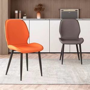 Silla <span class=keywords><strong>de</strong></span> comedor <span class=keywords><strong>de</strong></span> mariposa <span class=keywords><strong>de</strong></span> cuero sintético tapicería <span class=keywords><strong>de</strong></span> restaurante Hotel hogar comedor simple estilo italiano moderno - Product Image 6