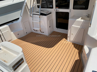 Max.4 m de large personnalisé tissu imperméable platelage PVC tapis marin bateau ponton tissé vinyle plancher de pont