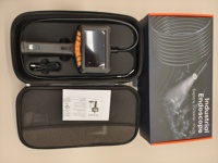 Boroscopio Industrial PLX P370 de 8.5mm OEM/ODM, Herramienta de Inspección y Reparación con Dirección Bidireccional de 360°, Pantalla de 5.0 Pulgadas, 1080p, IP67, Zoom 2X, 75° de Campo de Visión, 5h de Duración