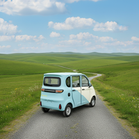 BAIMA Mini SUV électrique 4 roues pour adultes, véhicule à énergie nouvelle avec 4 sièges, vitesse maximale de 100 km/h, batterie au plomb-acide de 1000 W