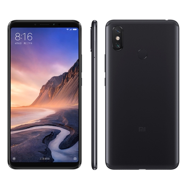 Newfor Xiao Mi Mi Max 3 Mobile Phone 6.9 Inch 4G LTE 6GB 128GB Celular Android Phone 5500mAh Mobile Phone
