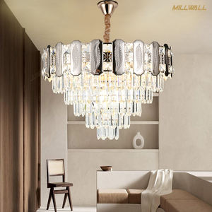 Techo moderno Hotel cristal Lamparas Para <span class=keywords><strong>Plafon</strong></span> diseño potente brillante hogar interior <span class=keywords><strong>luces</strong></span> Led Foshan colgante Luz - Product Image 2