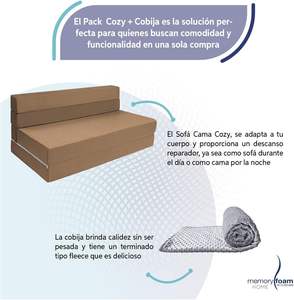 Dareko canapé-lit sectionnel en mousse à mémoire de forme + couverture polaire grise 3D maille 4 matelas pliable canapé-lit canapé-lit en mousse pliable - Product Image 6