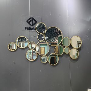 107x59cm hiện đại Bắc Âu tường nhân đôi trang trí nội thất Mạng đỏ quần áo cửa hàng hiên trang trí đám cưới kết hợp dropshipping DDP - Product Image 2