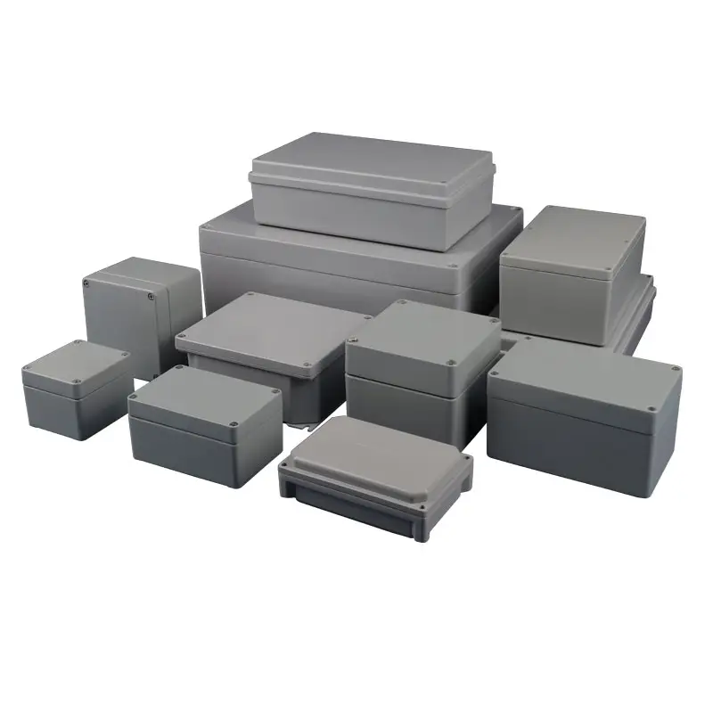 IP67 die cast in alluminio caso di recinzione elettrica impermeabile di alluminio box contenitore resistente alle intemperie elettronica in alluminio custodia