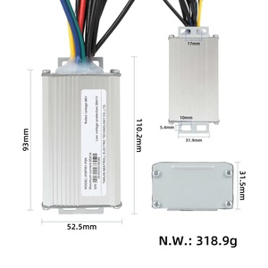 Carte de commande moteur BAIJIA 48V 20A BJ-KPB141220 pour trottinette électrique Kukirin G2 Pro DB et vélo électrique - Product Image 2