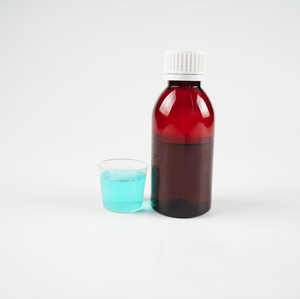 Bouteille <span class=keywords><strong>de</strong></span> médecine en plastique ambré <span class=keywords><strong>de</strong></span> 120ml 500ml avec bouchon à vis inviolable tasse à mesurer pour <span class=keywords><strong>sirop</strong></span> contre la toux vente en gros - Product Image 6