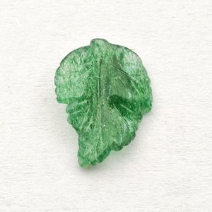 ODM-Hoja de Aventurina verde para diseño, piedra preciosa verde de calidad, de 10x8x12x10mm - Product Image 4