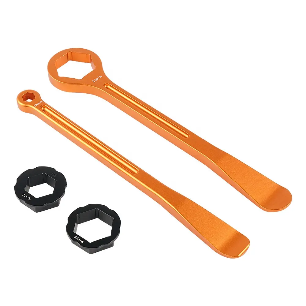 Nicecnc 32/22/13/10mm Tire Lever Spoon Axle Hex Wrench Spanner For KTM 690 Duke Enduro R 790Duke 990 Supermoto T