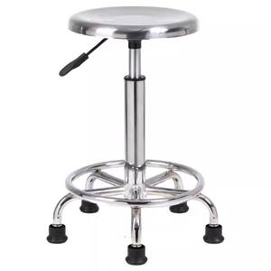 Ghế quầy bar hiện đại bằng da PU kim loại, giá sỉ nhà máy, cao cấp, dùng cho phòng thí nghiệm - Product Image 2