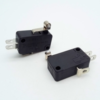 Microinterruptor de Respuesta Rápida RL6-1, Baja Fuerza de Operación, 16A/250V, IP18, Conexión Rápida para Aplicaciones Industriales y Automotrices