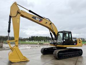 Excavatrice sur chenilles 325CL d'occasion à vendre, moteur haute performance, pompe, godet de 1,2 m³, pour travaux de construction/agriculture - Product Image 5