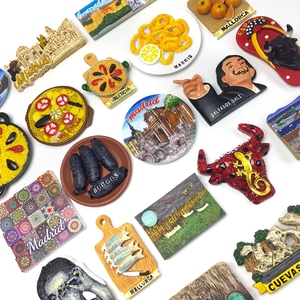 Set de Imanes de Resina para Refrigerador con Diseño de Españ<span class=keywords><strong>a</strong></span>, Recuerdo Cultural Español para Decoración del Hogar - Product Image 5
