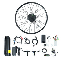 Kit de conversion de vélo électrique pour vélos de route 48V 700c Batterie lithium haute capacité la plus puissante Moteur sans balais