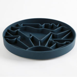 Bol en silicone à alimentation lente pour chiens avec design à picots surélevés, gamelle anti-glouton pour animaux de compagnie - Product Image 3