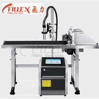 Imprimante jet d'encre électrique automatique CIJ haute vitesse 334 m/min, machine d'impression à jet d'encre à petits caractères matriciels pour bois, garantie 1 an