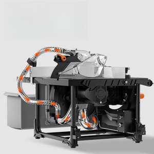 Scie à table électrique multifonctionnelle sans poussière, style vertical, avec moteur, pour la découpe de planches en usine de fabrication de bois - Product Image 2