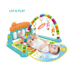 Babygym patada n <span class=keywords><strong>piano</strong></span> gimnasio bebé gimnasio mat colgando juguetes de gimnasio para <span class=keywords><strong>bebe</strong></span> bebé actividad gimnasio Juguetes - Product Image 1