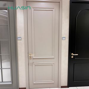 Portes en bois massif Huasin 2025 de haute qualité, <span class=keywords><strong>prix</strong></span> d'usine personnalisé, pour les constructeurs, les développeurs, les architectes du monde entier, entrée, salle de bain, couloir - Product Image 3