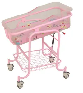 Pratik hastane mobilyası tıbbi çocuk pediatrik yatak/hastane bebek karyolası