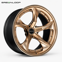 Jantes en alliage GREENLOOP personnalisées forgées 35 mm à profil profond et concave pour BMW Audi C8 M5 M6 URUS Nouvelles jantes en aluminium Mercedes 25 mm ET