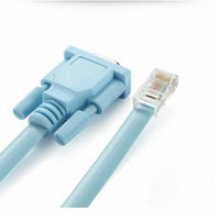 Câble de console réseau personnalisé 1.8m Rs232 Db9 femelle vers Rj45 pour commutateur de routeur Cisco