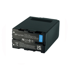 Batterie d'appareil photo Lithium-Ion <span class=keywords><strong>BP</strong></span>-U100 pour <span class=keywords><strong>Sony</strong></span> PMW-EX1 EX3 EX160 EX260 EX280 PXW-F3 <span class=keywords><strong>BP</strong></span>-U30 <span class=keywords><strong>BP</strong></span>-U65 <span class=keywords><strong>BP</strong></span>-<span class=keywords><strong>U90</strong></span> - Product Image 1